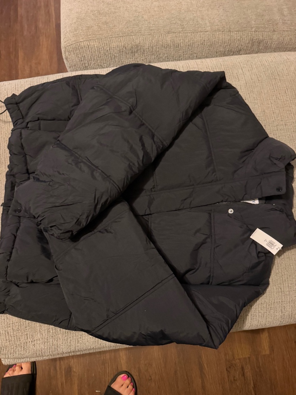 Womens old navy puffer jacket